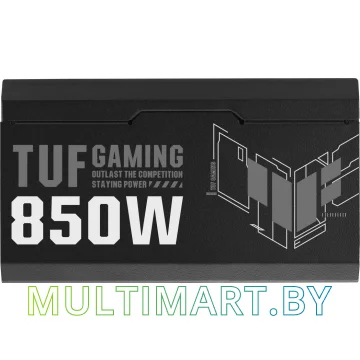 Блок питания ASUS TUF Gaming 850W Gold (TUF-GAMING-850G) картинка 5